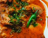 A picture of step 6 of Aloo chicken kadhi.