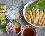 Hình bước làm 1 của món Bắp Non Chiên Nước Mắm Chay