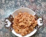 A picture of step 1 of Paneer bhurji with sauce.