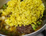 गुजराती वघारेली खिचड़ी (मूंग दाल से) रेसिपी चरण 3 फोटो