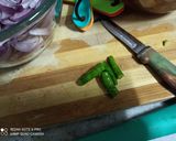 A picture of step 2 of Matar Mushroom.