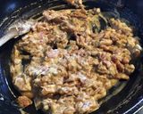 Une image de l'étape 8 de Courge turban turc farcie cantal et lardons.