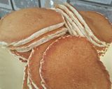 A picture of step 11 of Cinamon fluffy pancakes#4weekchallenge.