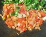 A picture of step 3 of Paneer Keema Masala.
