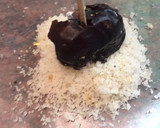 A picture of step 5 of Chocolate Stuffed Assorted Dates.