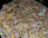 Foto del paso 5 de la receta: Langostinos al wok con timbal de arroz