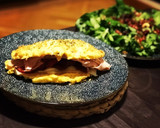 Foto del paso 2 de la receta: “Bocadillo” de tortilla relleno