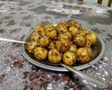 A picture of step 4 of #Healthy steamed sooji balls starter.