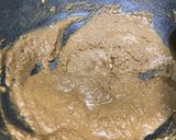 A picture of step 2 of Aate ka Halwa(wheat flour).