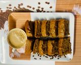 A picture of step 5 of Chocolate Banana Tea Cake.