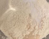A picture of step 1 of No-rise dough.