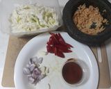 Foto langkah ke 1 dari resep Tumis Kubis & Ebi.