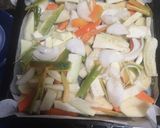Foto del paso 1 de la receta: Chuletón de ternera al horno con patatas y guarnición