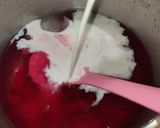 Foto langkah ke 4 dari resep Es Lumut Strawberry.