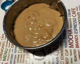 A picture of step 4 of Eggless Coffee Cake (in pressure cooker).