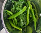 A picture of step 2 of Palak Paneer (simply authentic taste).