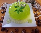 Foto del paso 5 de la receta: Gela de Agua sabor Limón y Queso Crema a lo Carmelita!!!!