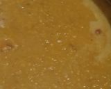 A picture of step 1 of Daal chawal with mango salsaa.