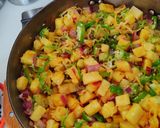 A picture of step 5 of Pineapple Habanero Salsa.