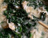 Foto del paso 2 de la receta: Claras con espinacas y nuez
