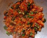 A picture of step 5 of Tomato Rava Upma.