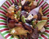 Foto del paso 8 de la receta Ensalada de garbanzos y setas con salsa de nueces, mostaza y miel