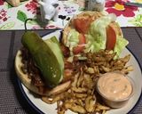 Foto del paso 9 de la receta: Hamburguesa con chile asado
