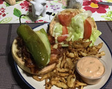 Foto del paso 9 de la receta: Hamburguesa con chile asado