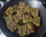 A picture of step 9 of Colocasia OR Arbi Leaves Dhokla (Gujarati Special).