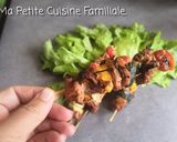 Une image de l'étape 4 de Brochette de filet mignon de porc, marinade provençale.