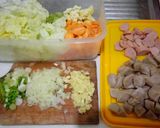 Foto langkah ke 1 dari resep Capjay goreng #7.