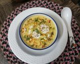 क्रीमी कॉर्न पनीर सूप रेस्टोरेंट स्टाइल (Creamy Corn Paneer Soup Restaurant Style) रेसिपी चरण 9 फोटो