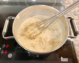 Foto del paso 3 de la receta: Tarta de queso cremosa con turrón de jijona