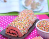 Foto langkah ke 11 dari resep Strawberry japanese rollcake.