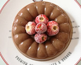 Foto langkah ke 5 dari resep Puding Pisang Susu Coklat.