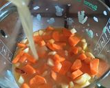 Zöldséges kukoricaleves húsgombóccal🍲 recept fázis 1 fotója