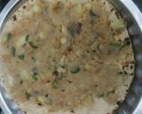 A picture of step 4 of Crunchi chapati stuff roll.