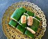 Foto langkah ke 9 dari resep Lemper Ayam Enak Pulen.