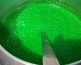 Foto langkah ke 3 dari resep Puding Susu Lapis Lumut.