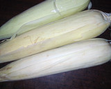 A picture of step 1 of Cooked Corn (Maize).
