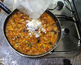 Foto del paso 5 de la receta: Arroz con verduras y bacon en 14 minutos