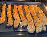 A picture of step 3 of Cheese Twisted Bread.