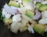 A picture of step 2 of Tamarind Sambhar.