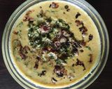 A picture of step 5 of Thotakura buttermilk gravy.
