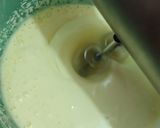 A picture of step 3 of Two tier vanilla and chocolate cake 🎂.