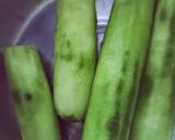 Gambar langkah 2 resipi Petola Masak Bening.