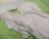 Foto langkah ke 4 dari resep Ogura pandan ekonomis.