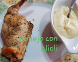 Foto del paso 7 de la receta: Conejo asado con alioli