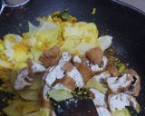 Foto langkah ke 4 dari resep Gulai Rebung Pakis.