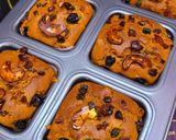 A picture of step 6 of Christmas Fruit Cake Muffins, Eggless.